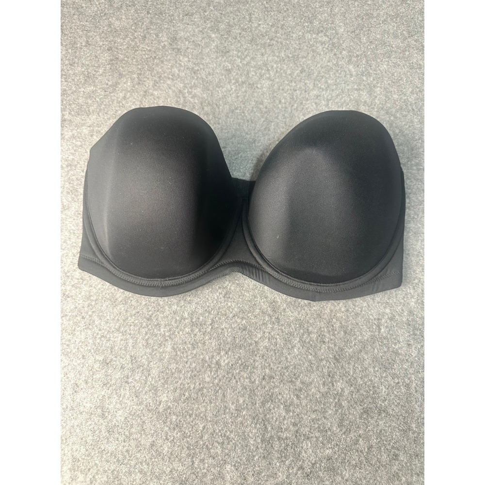 Wacoal Red Carpet Strapless Underwire Bra Black 854119 US 38G